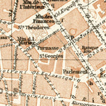 Athens (Αθήνα) city map, 1911