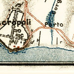 Selinunte site map, 1929