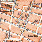Danzig (Gdańsk) city map, 1906