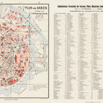 Danzig (Gdańsk) city map, 1911 (1:10,000 scale)