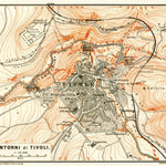 Tivoli and environs map, 1898
