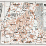 Trento (Trient) city map, 1910