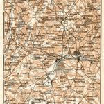 Warwick and environs map, 1906