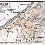 Misdroy (Miedzyzdroje) city map, 1911
