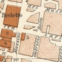 Brescia town plan, 1929