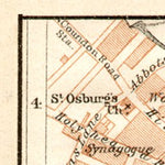 Coventry city map, 1906