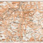 Galdhöpig (Galdhøpiggen) - Glittertind (Glittertinden), region map, 1931