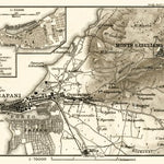 Trapani environs map, 1929
