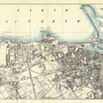 Leith and Granton city map, 1908