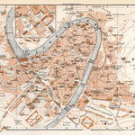 Verona city map, 1913