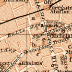 Worcester city map, 1906