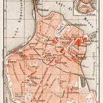 Mantua (Mantova) city map, 1903