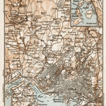 Oslo and environs map, 1931