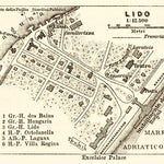 Lido town plan, 1908