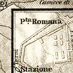 L'Aquila town plan, 1929