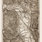 Map of the environs of Meran, 1903