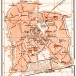 Udine city map, 1908