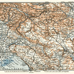 Map of the Austrian Littoral (Österreichisches Küstenland, Adriatisches Küstenland), 1929
