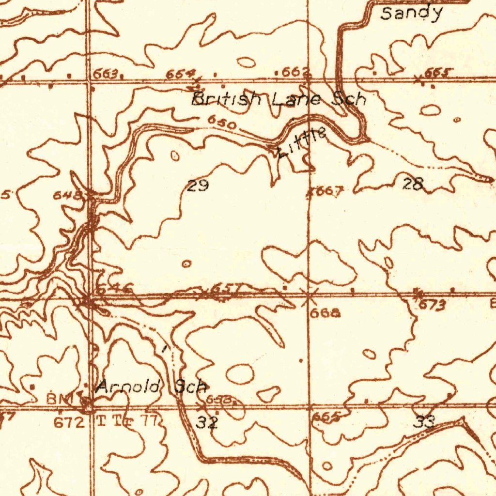 Wenona, IL (1934, 48000Scale) Map by United States Geological Survey