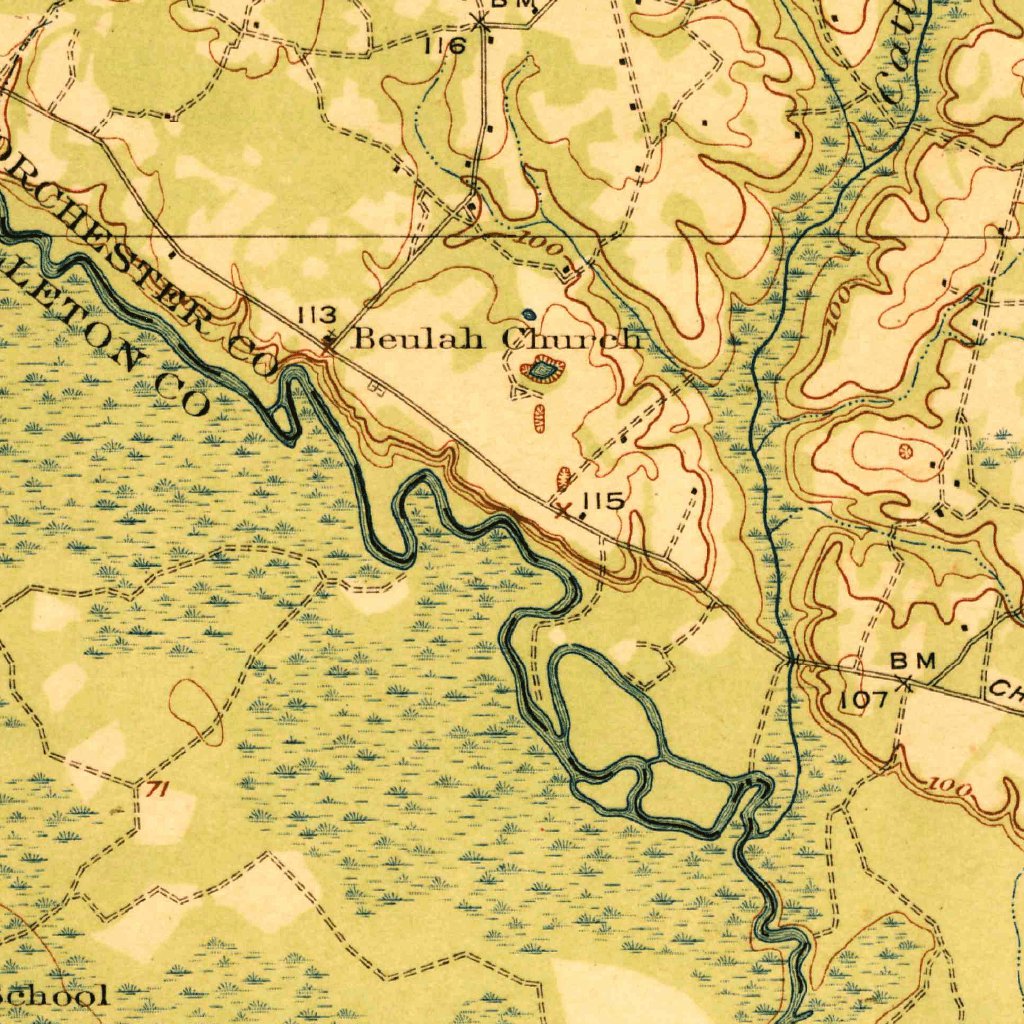 Saint SC (1921, 62500Scale) Map by United States Geological