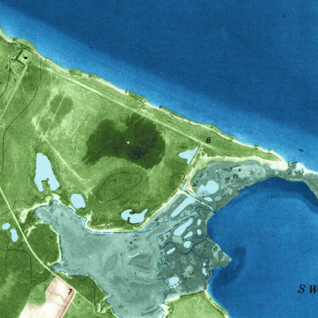 Bayside, TX (1979, 24000Scale) Map by United States Geological Survey Avenza Maps