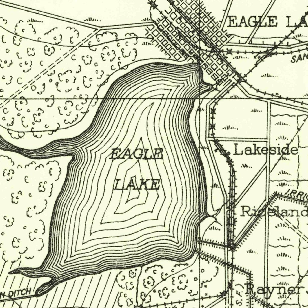 Eagle Lake, TX (1957, 62500-Scale) Map by United States Geological ...