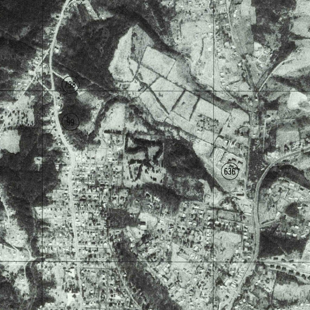 Pulaski, VA (1976, 24000Scale) Map by United States Geological Survey Avenza Maps