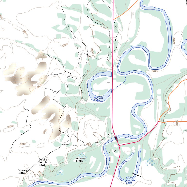 Glenboro, MB (062G11 Toporama) Map by Natural Resources Canada Avenza Maps