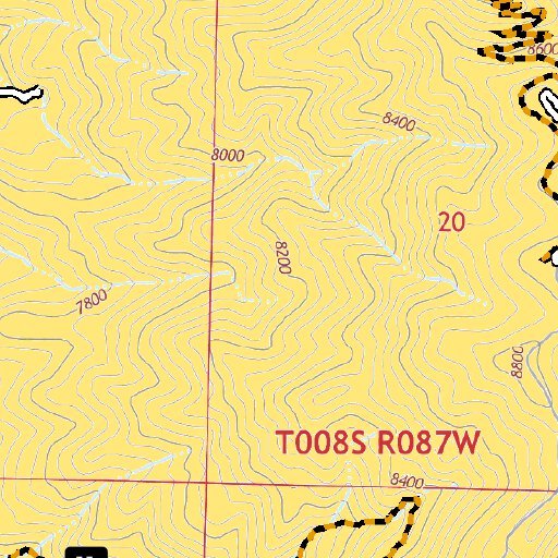 The Crown Srma Map By Bureau Of Land Management Colorado Avenza Maps 4064