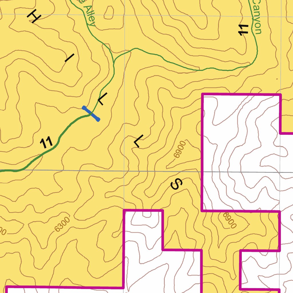 Blm Idaho Soda Hills Travel Map By Bureau Of Land Management Idaho Avenza Maps 5089
