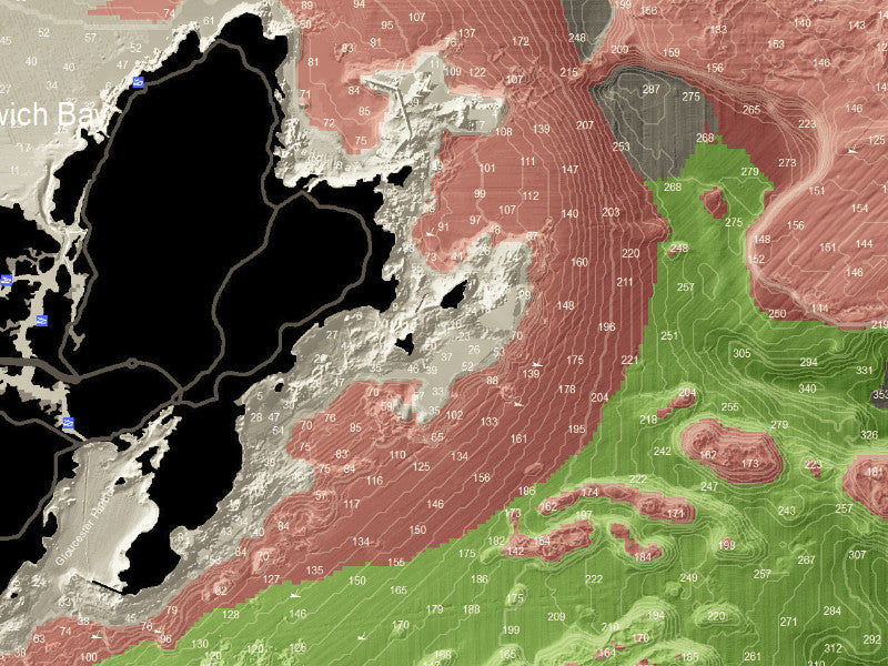 Massachusetts Haddock Fishing May Map by MA Division of Marine