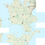 Region Sjælland (1:25,000 scale)