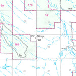 Nebraska National Forest Visitor Map - Oglala NG & Pine Ridge RD (West Half)