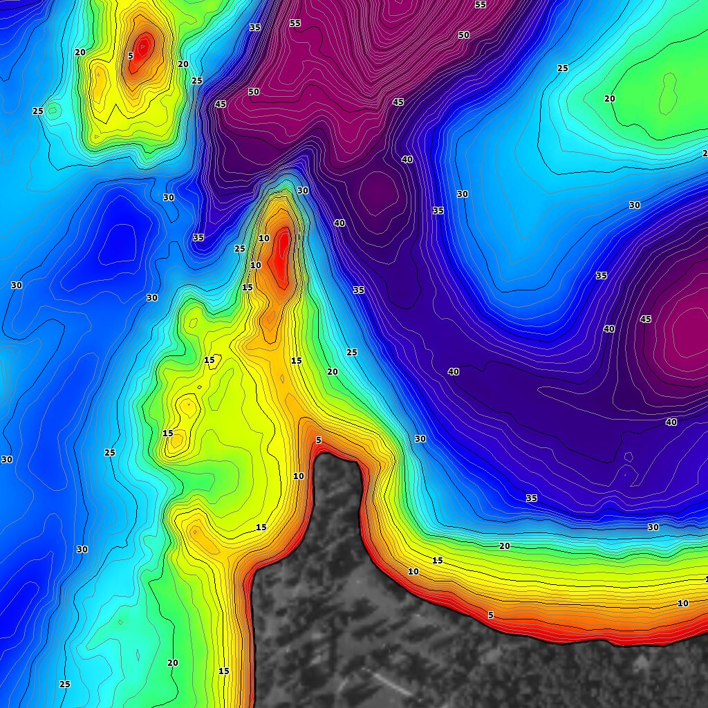 AEM Lac du Town area Map by Angler's Edge Mapping Avenza Maps