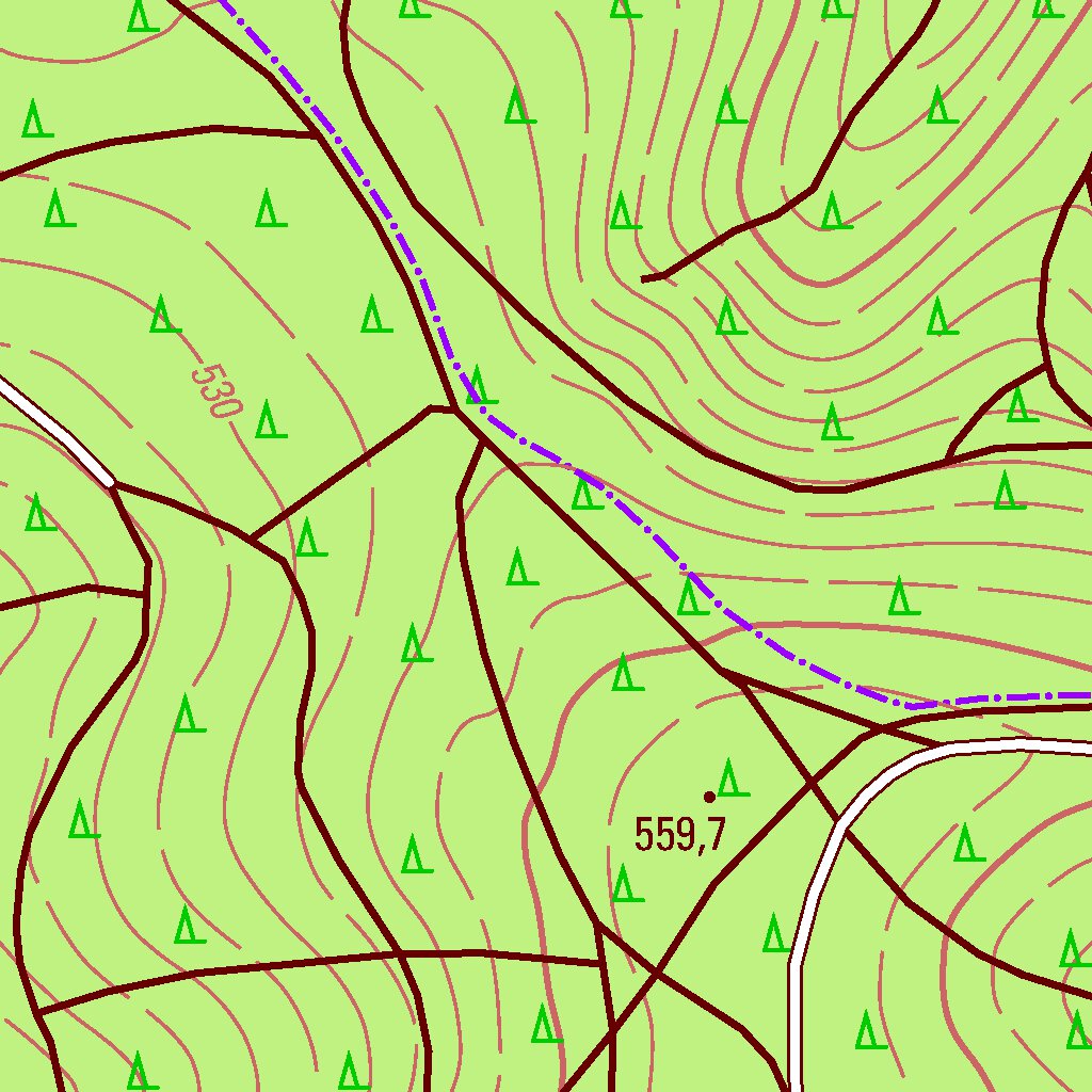 SchmalkaldenGrumbach [5328NO] Map by Thuringer Landesamt Fur