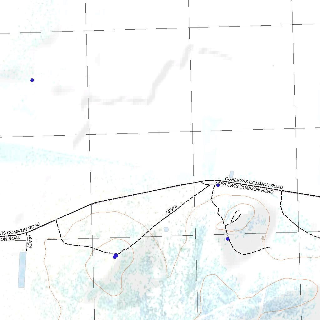 Getlost Map 89351N Curlewis NSW Topographic Map V15 125,000 by