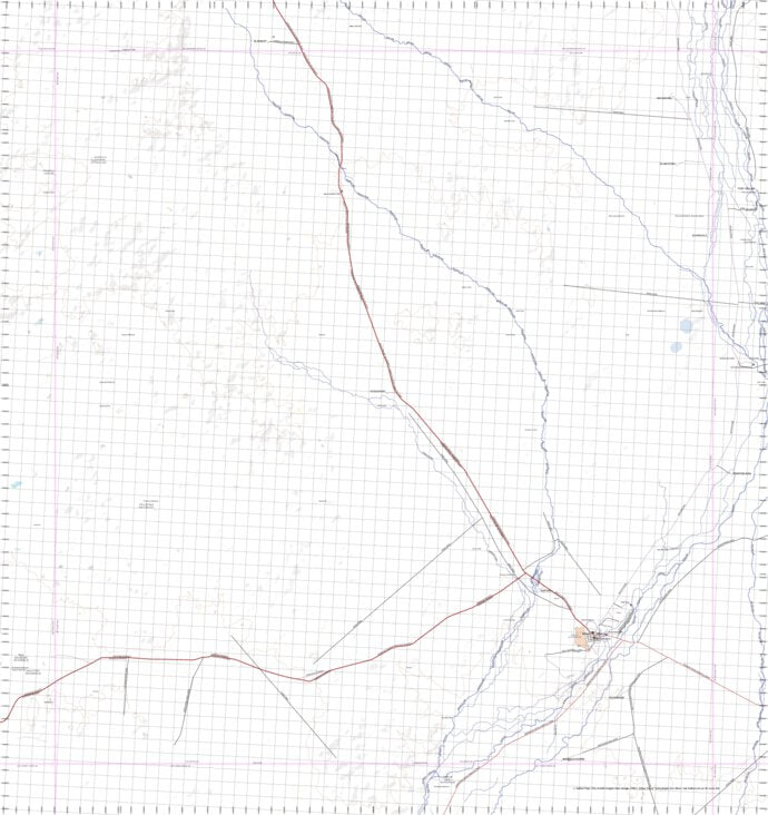 Getlost Map 6852 BOULIA Qld Topographic Map V15 175,000 by Getlost