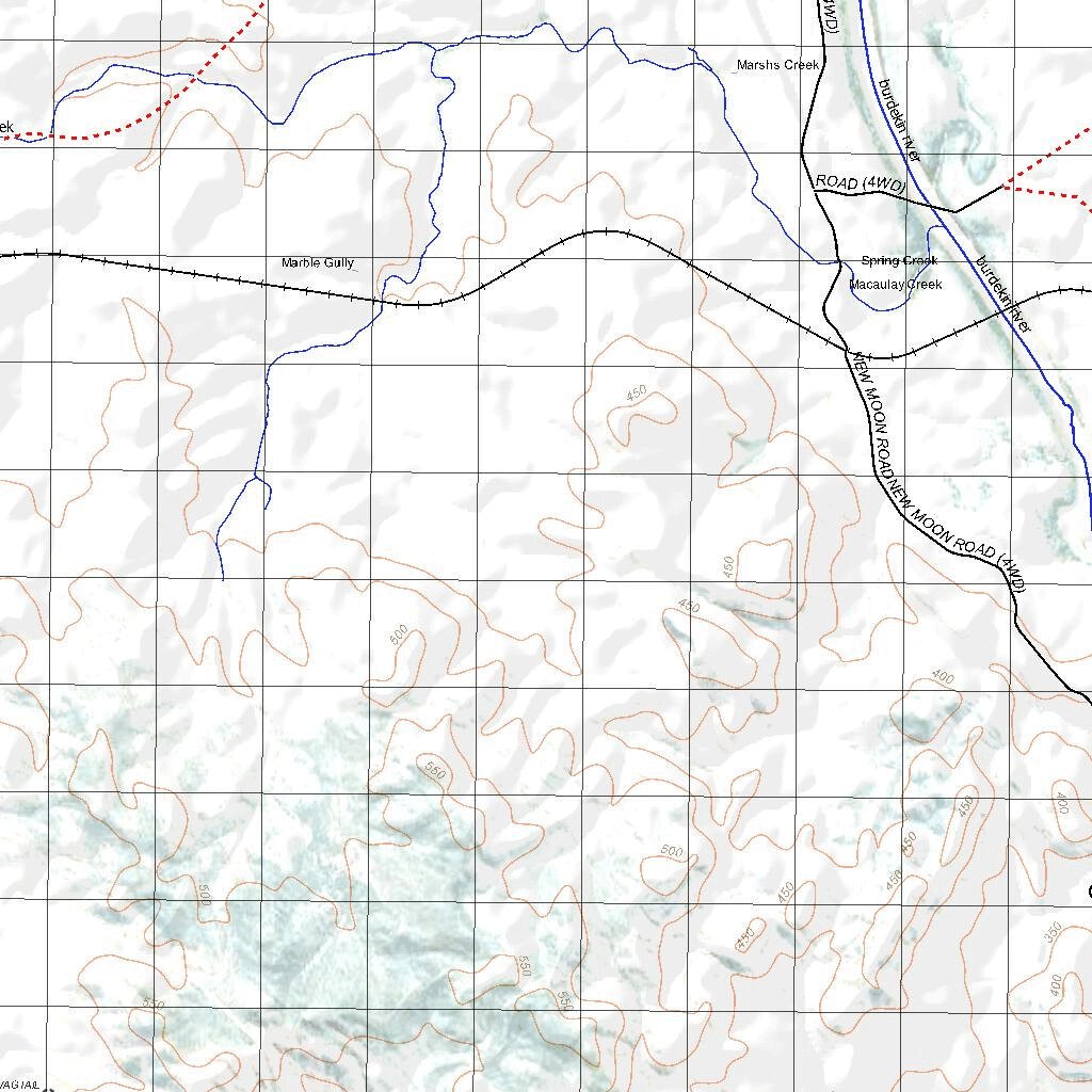 Getlost Map 8059 EWAN Qld Topographic Map V15 1:75,000 by Getlost Maps ...