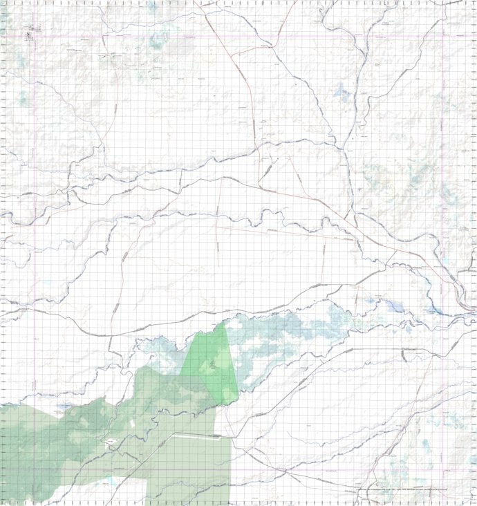 Getlost Map 8058 HILLGROVE Qld Topographic Map V15 175,000 by Getlost