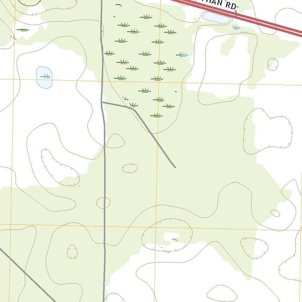Brinson, GA (2020, 24000Scale) Map by United States Geological Survey Avenza Maps