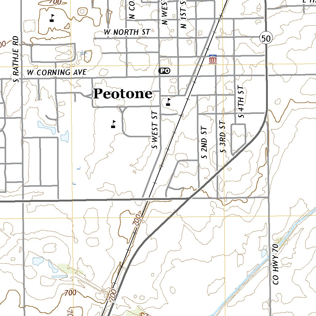 Peotone, IL (2021, 24000Scale) Map by United States Geological Survey