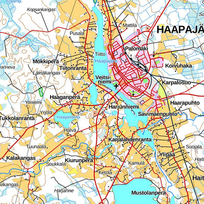 Haapajärvi 1:100 000 (Q43L)