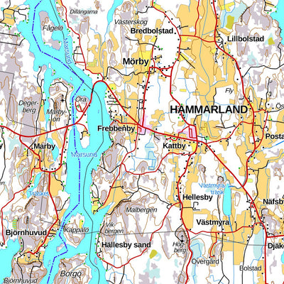 Hammarland 1:100 000 (L23R)