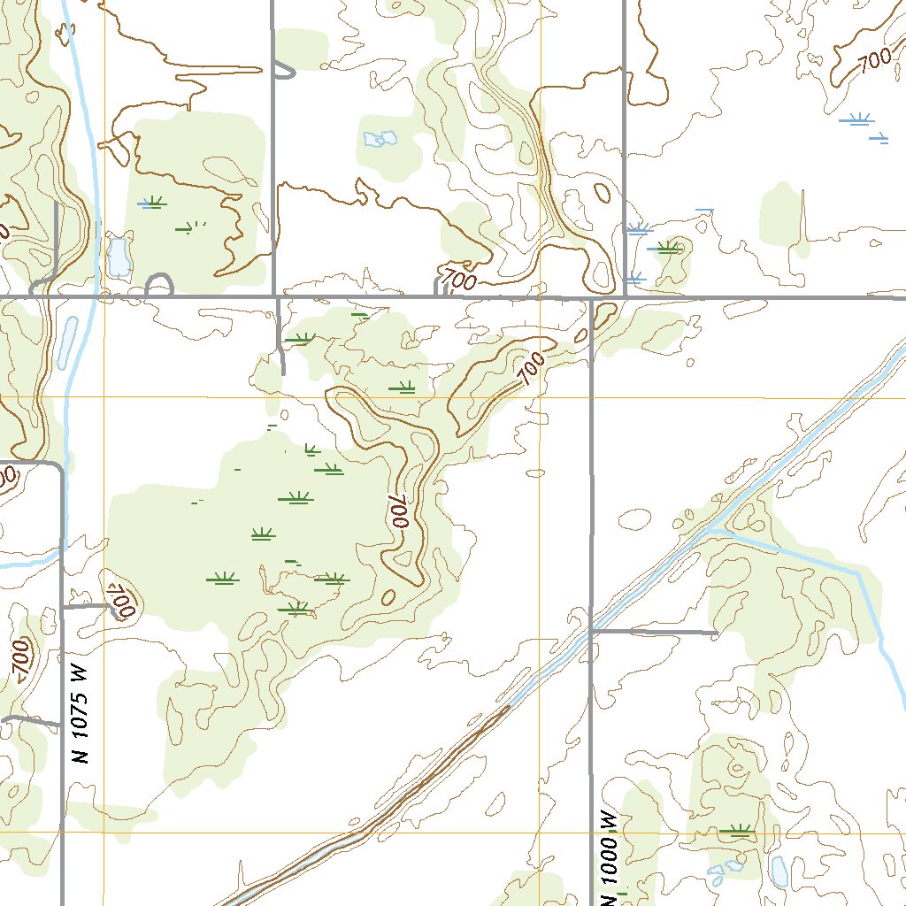North Judson SE, IN (2019, 24000Scale) Map by United States Geological
