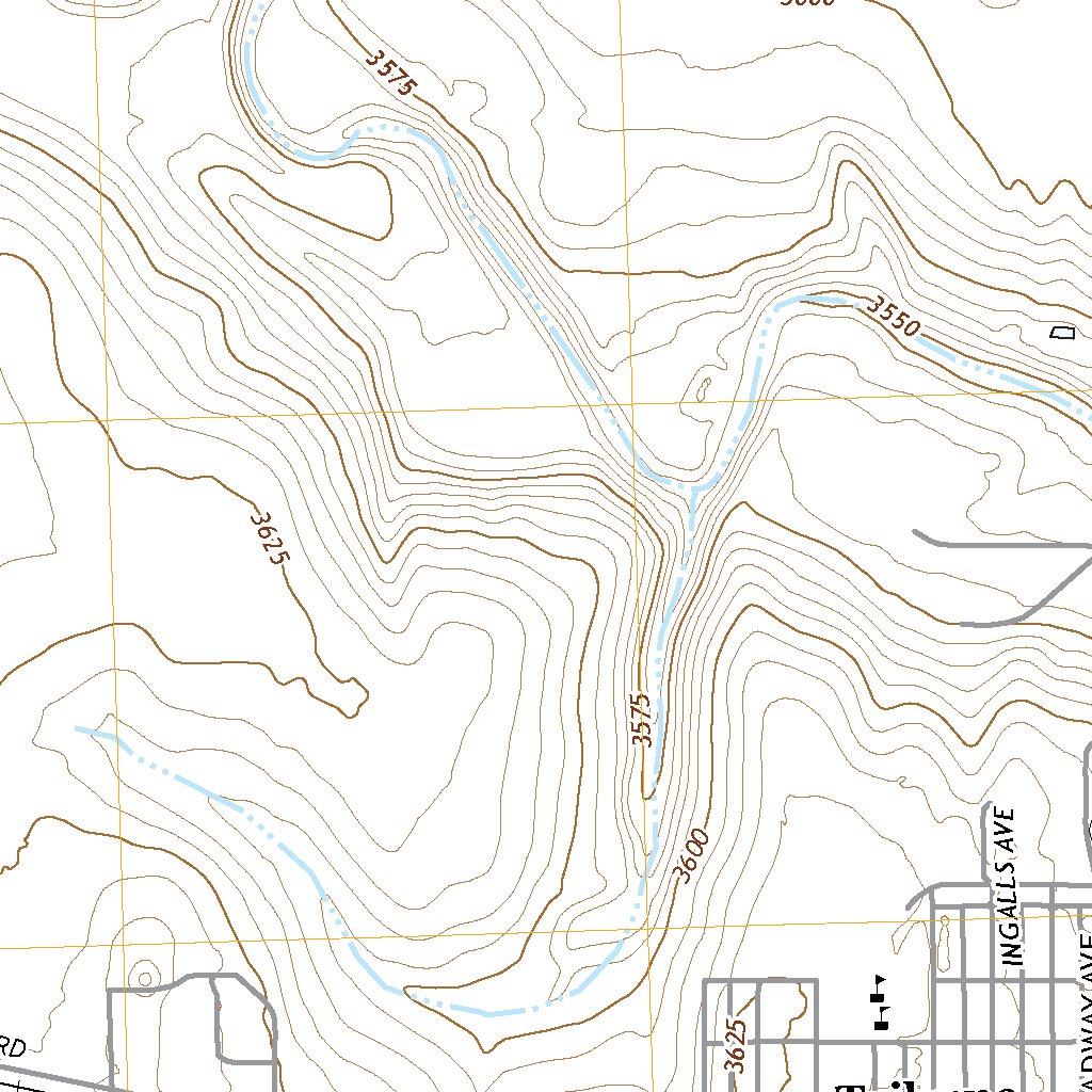 Tribune, KS (2018, 24000Scale) Map by United States Geological Survey