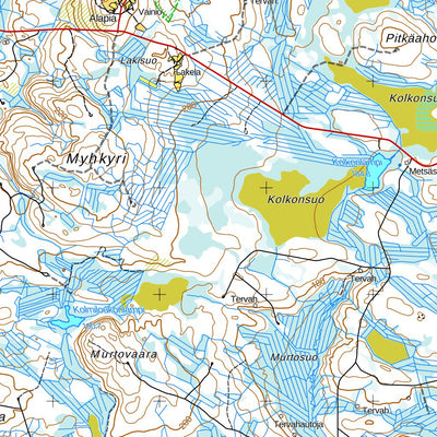 Ristijärvi 1:50 000 (R513)