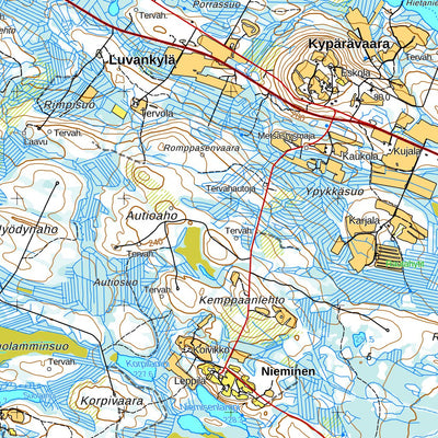 Ristijärvi 1:50 000 (R513)