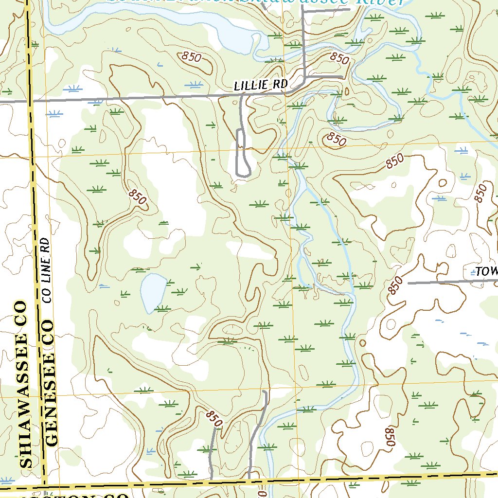 Byron, MI (2019, 24000Scale) Map by United States Geological Survey Avenza Maps