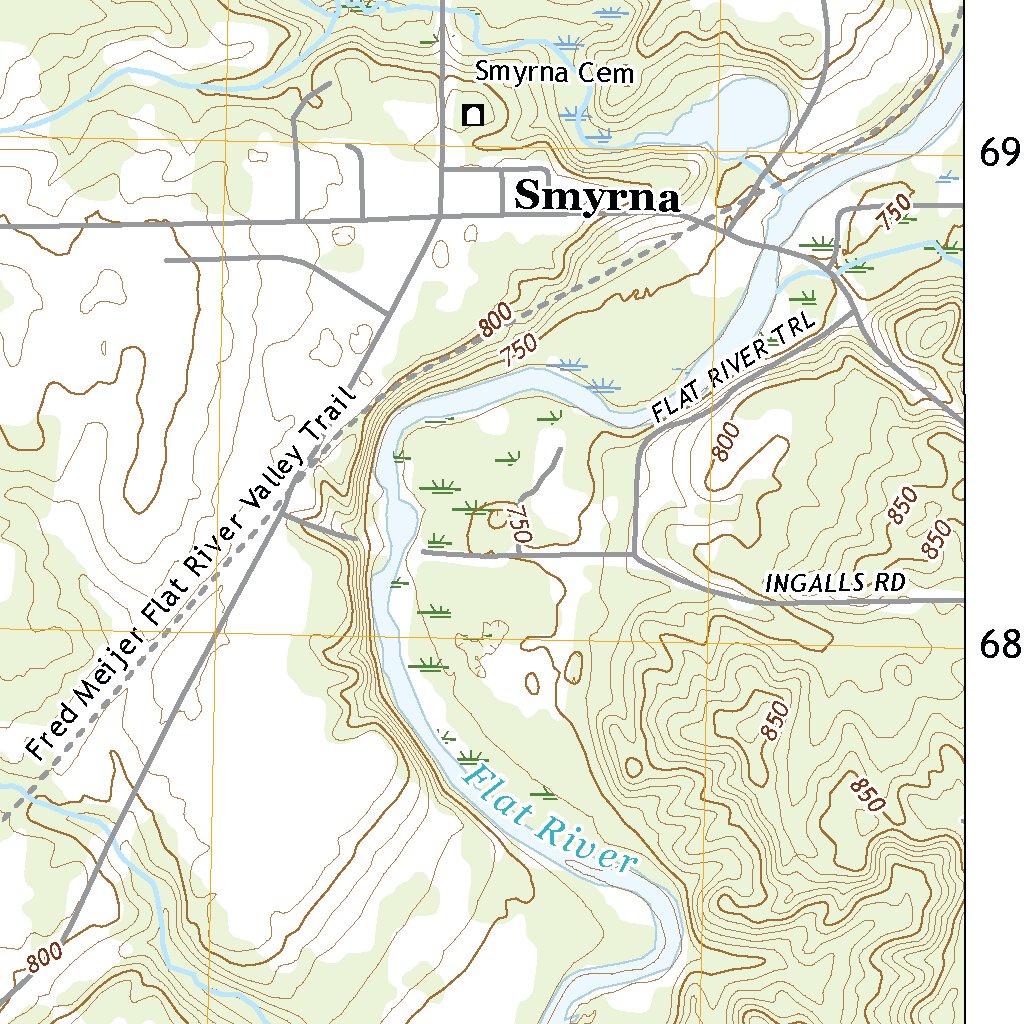 Smyrna MI 2019 24000 Scale Map By United States Geological Survey 20210921 083025 411103 MI Smyrna 20191213 TM Geo Preview 2 5db30ef9 Bf92 42db 9237 
