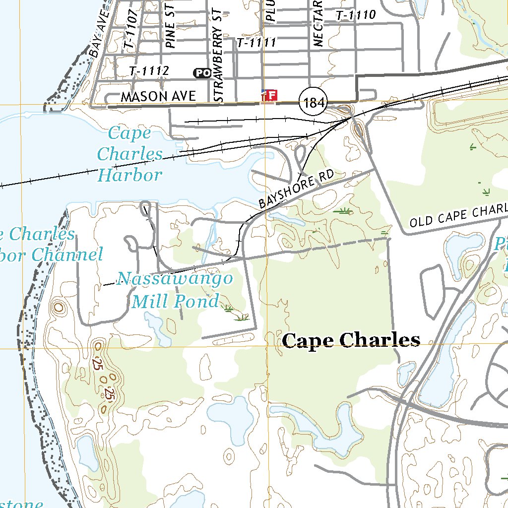 Cape Charles, VA (2019, 24000-Scale) Map